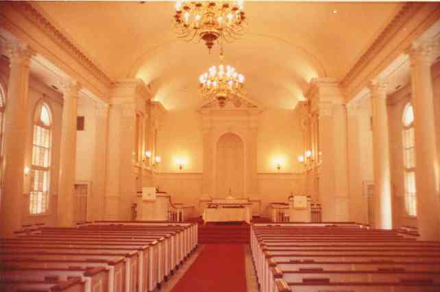 Inside Chapel at TCU